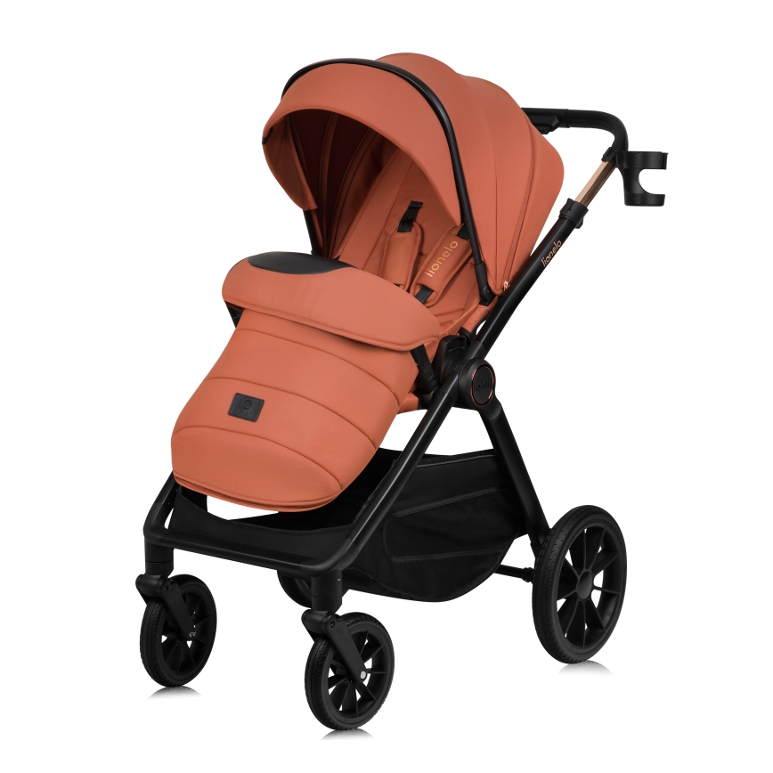 Lionelo - Kombinierter Kinderwagen 2-in-1 LAYLA Braun-Rost