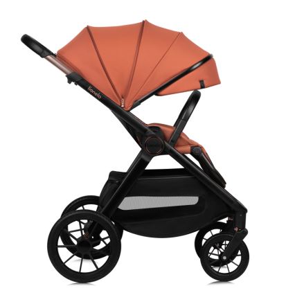 Lionelo - Kombinierter Kinderwagen 2-in-1 LAYLA Braun-Rost