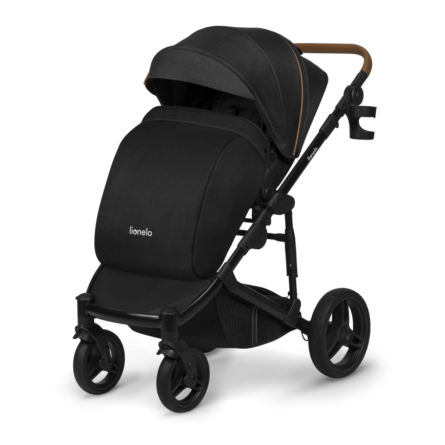 Lionelo - Kombinierter Kinderwagen 2-in-1 MARI TOUR Black Onyx