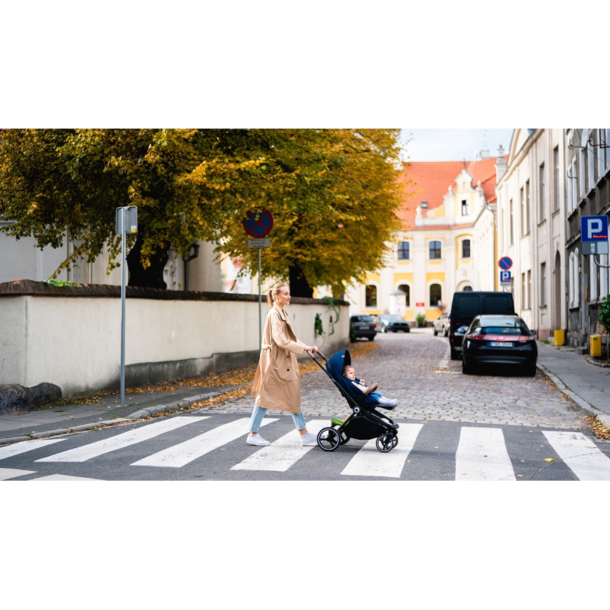 Lionelo - Kombinierter Kinderwagen 2-in-1 MIKA Marineblau