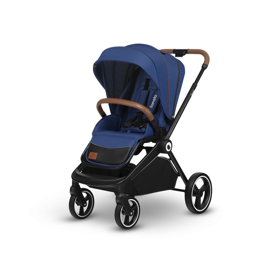 Lionelo - Kombinierter Kinderwagen 2-in-1 MIKA Marineblau