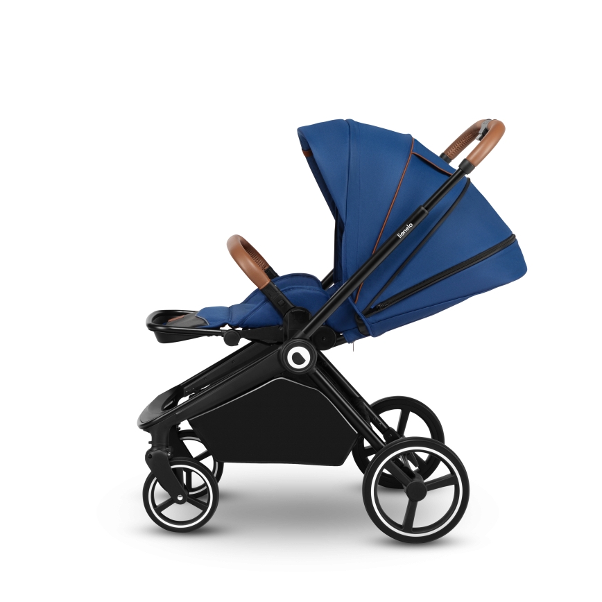 Lionelo - Kombinierter Kinderwagen 2-in-1 MIKA Marineblau