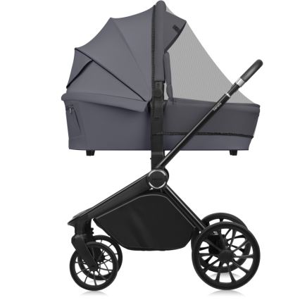 Lionelo - Kombinierter Kinderwagen 2-in-1 MIKA PLUS Steingrau