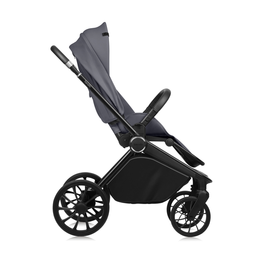 Lionelo - Kombinierter Kinderwagen 2-in-1 MIKA PLUS Steingrau