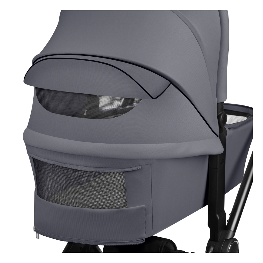 Lionelo - Kombinierter Kinderwagen 2-in-1 MIKA PLUS Steingrau