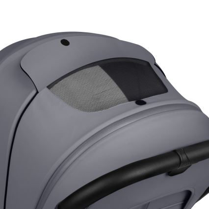 Lionelo - Kombinierter Kinderwagen 2-in-1 MIKA PLUS Steingrau