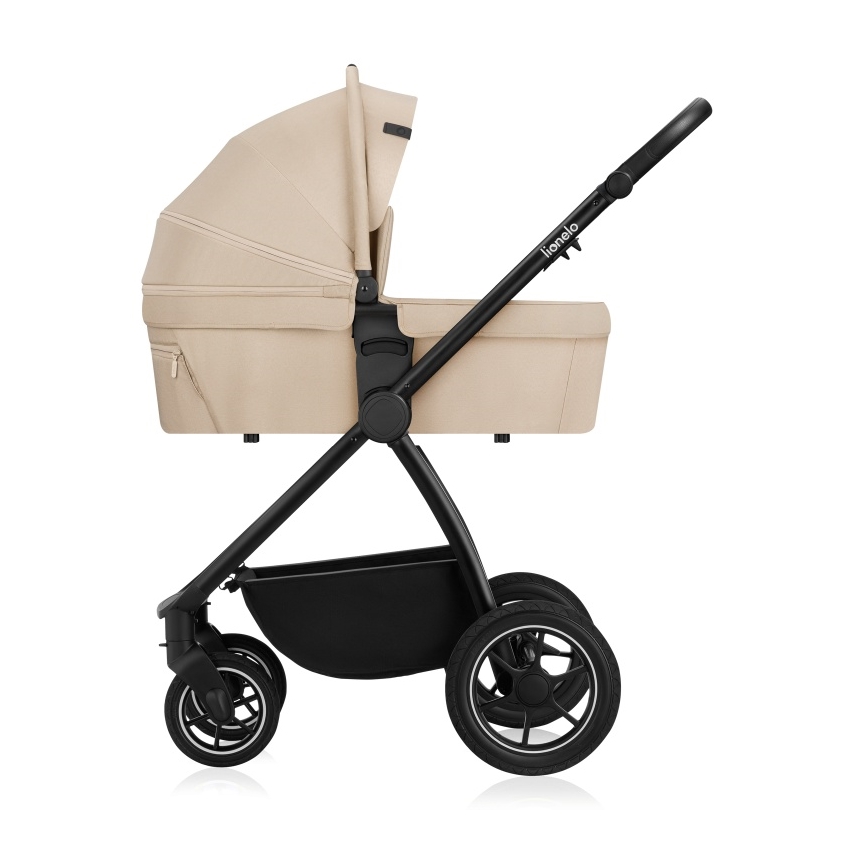 Lionelo - Kombinierter Kinderwagen 3-in-1 MERIL Beige Sand