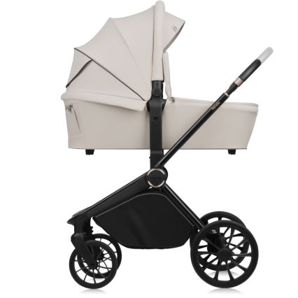 Lionelo - Kombinierter Kinderwagen 3-in-1 MIKA PLUS Beige Sand