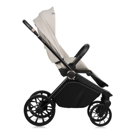Lionelo - Kombinierter Kinderwagen 3-in-1 MIKA PLUS Beige Sand