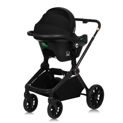 Lionelo - Kombinierter Kinderwagen 3-in-1 MIKA PLUS Beige Sand