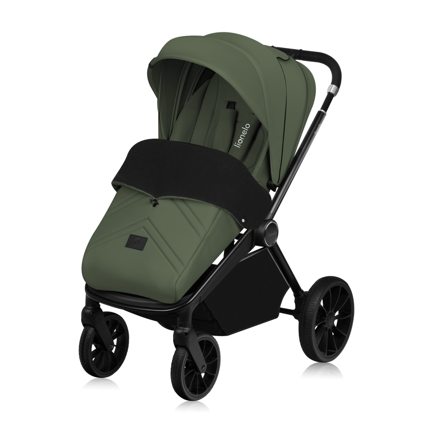 Lionelo - Kombinierter Kinderwagen 3-in-1 MIKA PLUS Olivegrün
