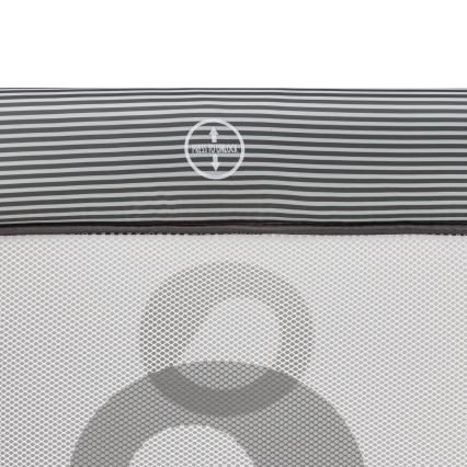 Lionelo - Laufgitter BONNIE Grau Scandi