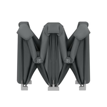 Lionelo - Laufgitter FLORENCE Grau/Graphit