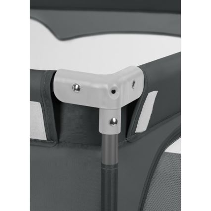 Lionelo - Laufgitter FLORENCE Grau/Graphit