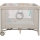 Lionelo - Laufgitter MILLE PLUS Grau/Beige