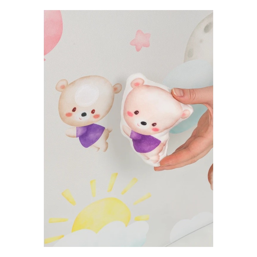 Lionelo - Laufgitter MILLE PLUS Grau/Beige