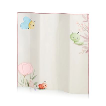 Lionelo - Laufgitter MILLE PLUS Pink