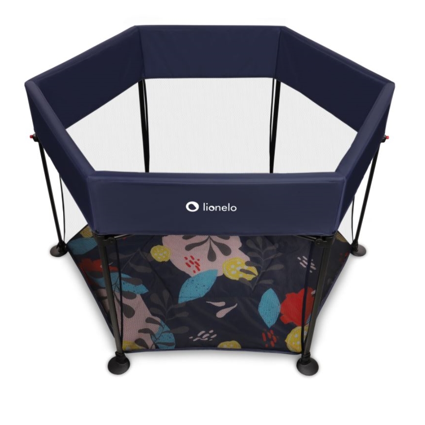 Lionelo - Laufgitter ROEL dunkelblau