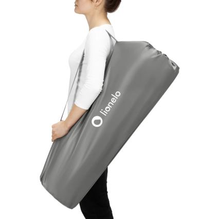 Lionelo - Laufgitter ROEL PLUS Grau/Mehrfarbig