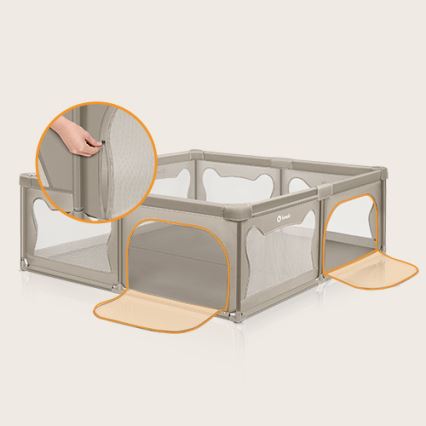 Lionelo - Laufgitter WILLOW XL beige