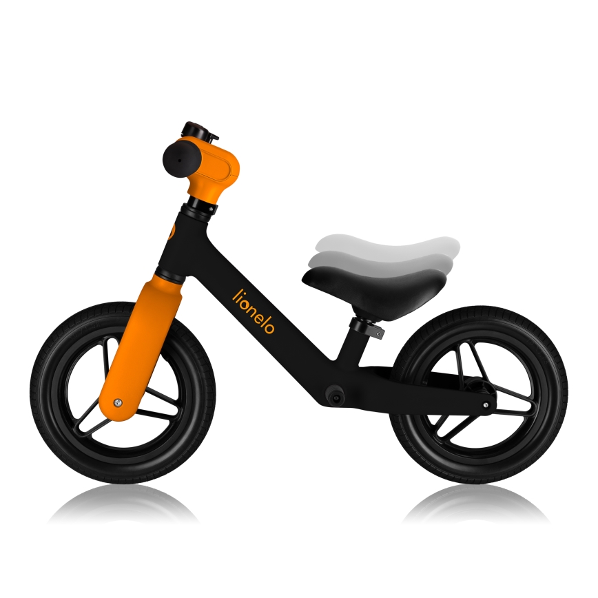 Lionelo - Laufhilfe TONI Schwarz Orange