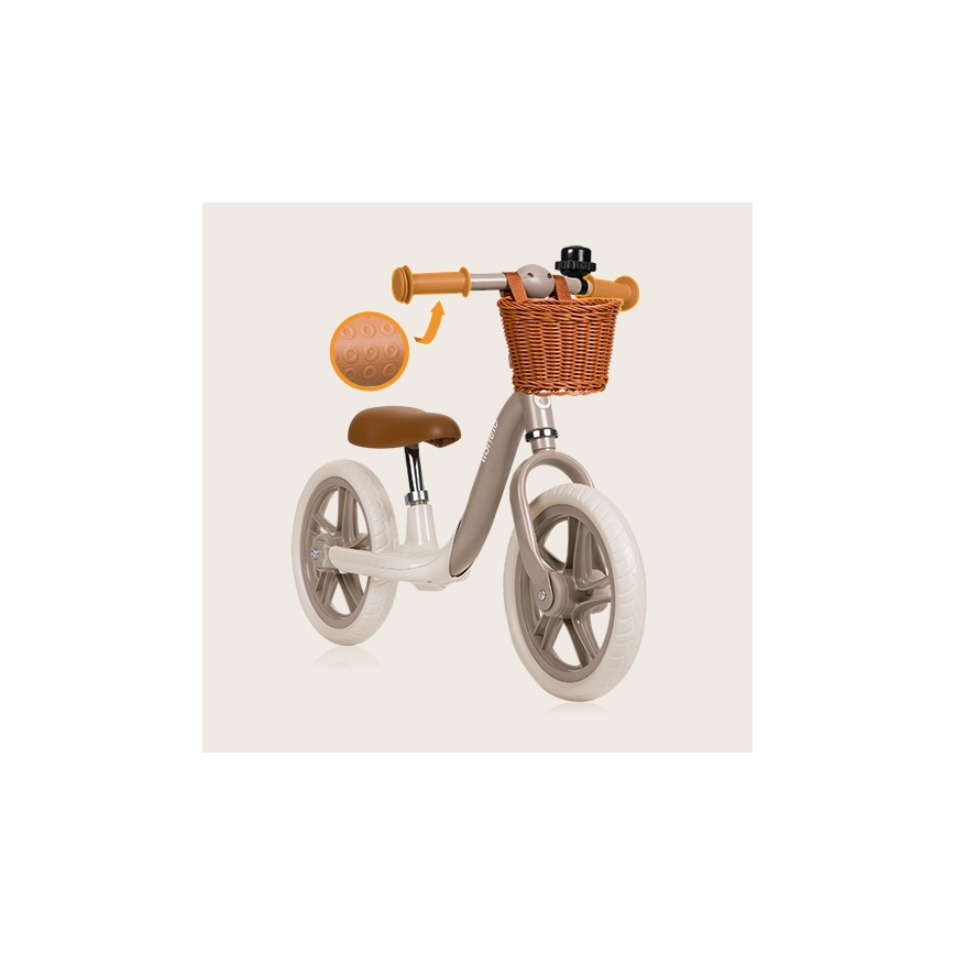 Lionelo - Laufrad ALEX PLUS beige