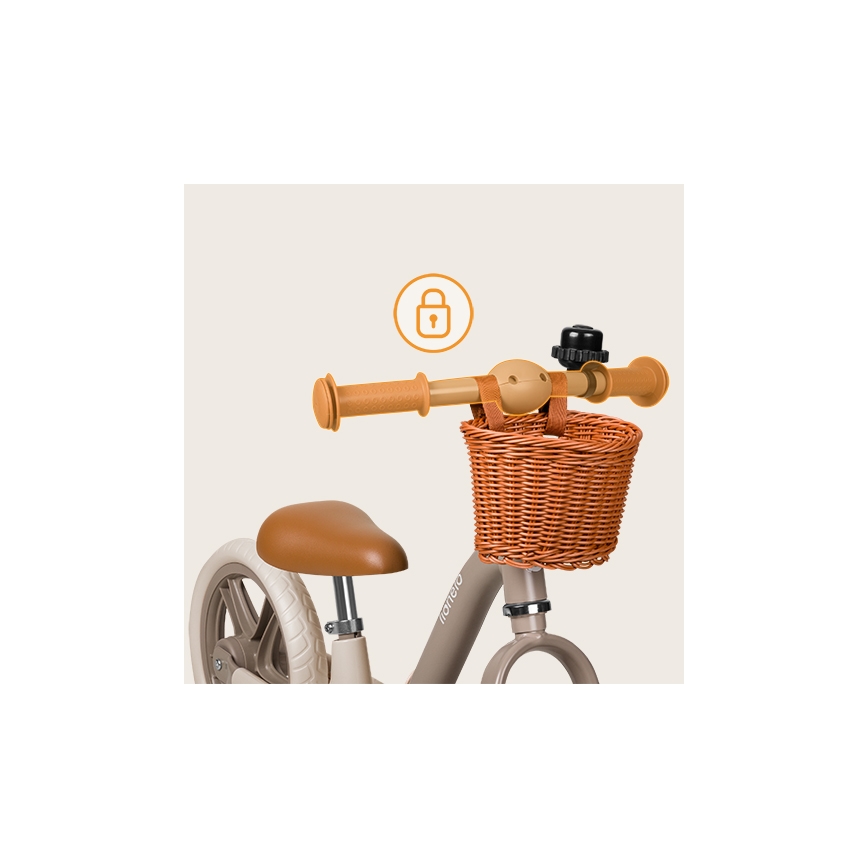 Lionelo - Laufrad ALEX PLUS beige