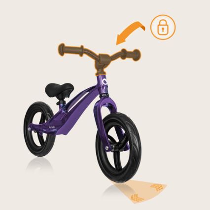 Lionelo - Laufrad BART violett