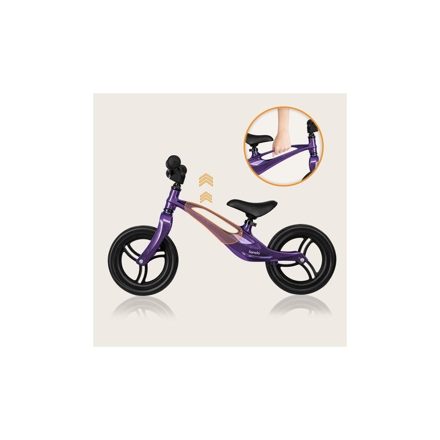 Lionelo - Laufrad BART violett