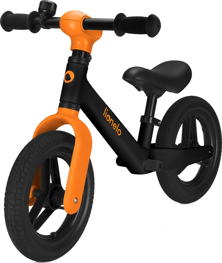 Lionelo - Laufrad TONI Schwarz/Orange