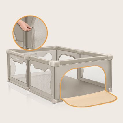 Lionelo - Laufstall WILLOW beige