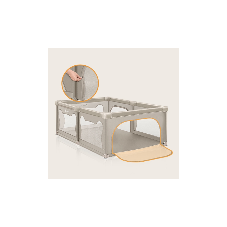 Lionelo - Laufstall WILLOW beige