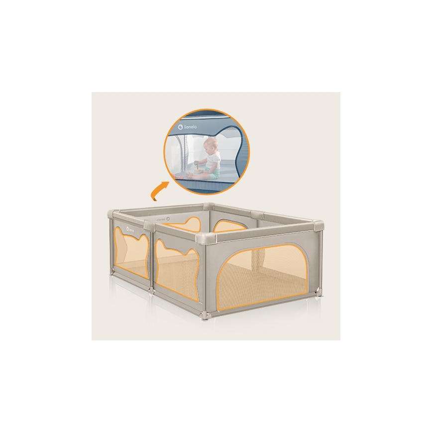 Lionelo - Laufstall WILLOW beige