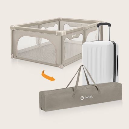 Lionelo - Laufstall WILLOW beige