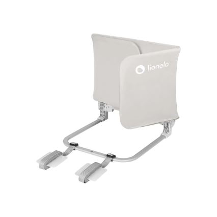 Lionelo - LORA Sicherheitsgitter fürs Bett, grau