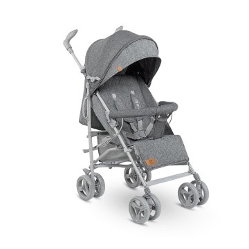 Lionelo - Regenschirm-Buggy IRMA Grau/Dunkelgrau