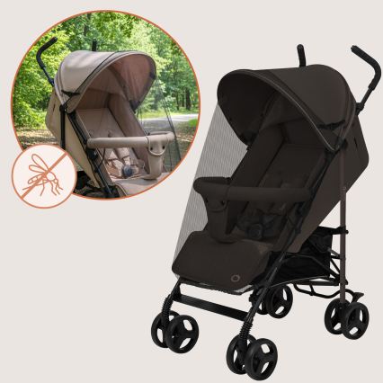 Lionelo - Regenschirm-Kinderwagen ELIA Brown Chocolate