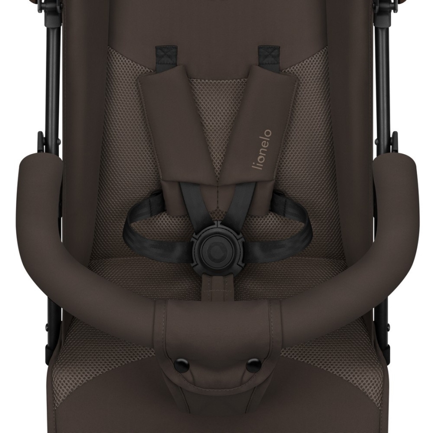 Lionelo - Regenschirm-Kinderwagen ELIA Brown Chocolate