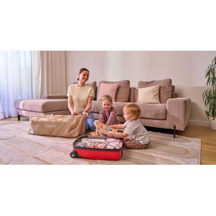 Lionelo - Reisebett 3-in-1 ELLEN Beige Sand