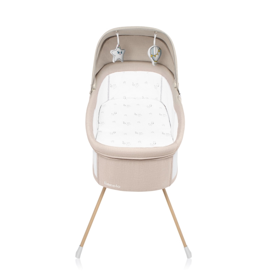 Lionelo - Reisebett 3-in-1 MALIN EVO Beige Natural