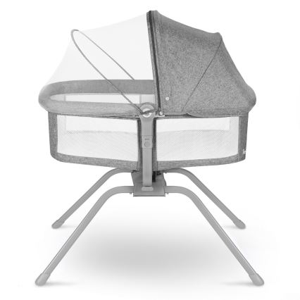 Lionelo - Reisebett 3-in-1 MALIN Grey Stone