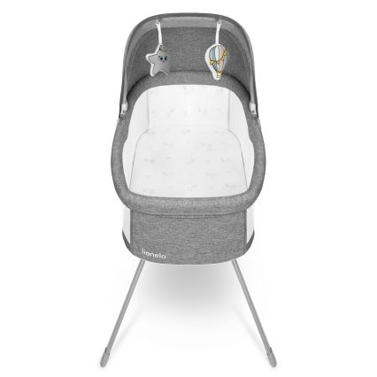 Lionelo - Reisebett 3-in-1 MALIN Grey Stone