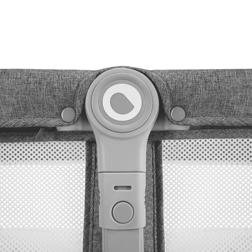 Lionelo - Reisebett 3-in-1 MALIN Grey Stone