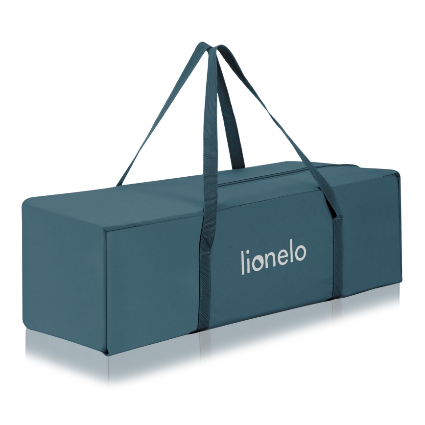 Lionelo - Reisebett FLOWER Grün Türkis