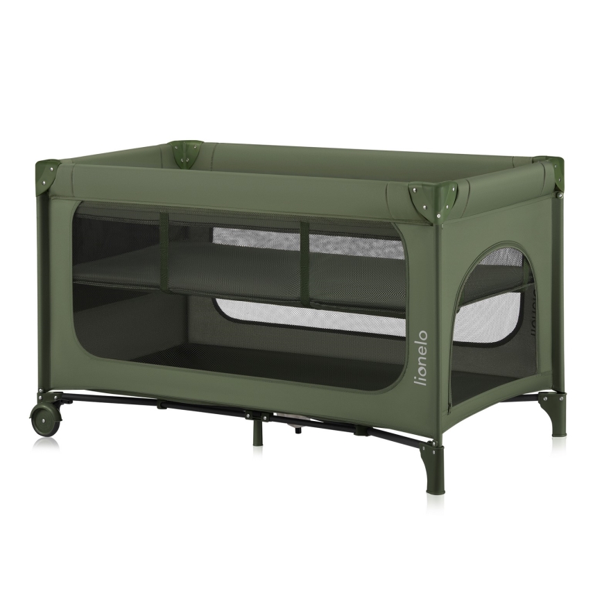 Lionelo - Reisebett JASMIN EASY FOLD Olivgrün