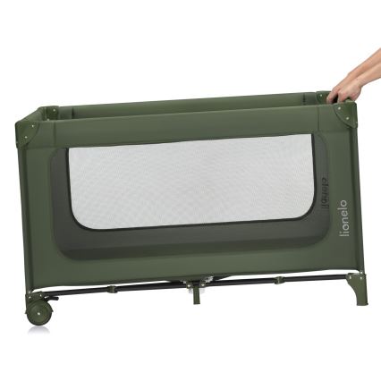 Lionelo - Reisebett JASMIN EASY FOLD Olivgrün