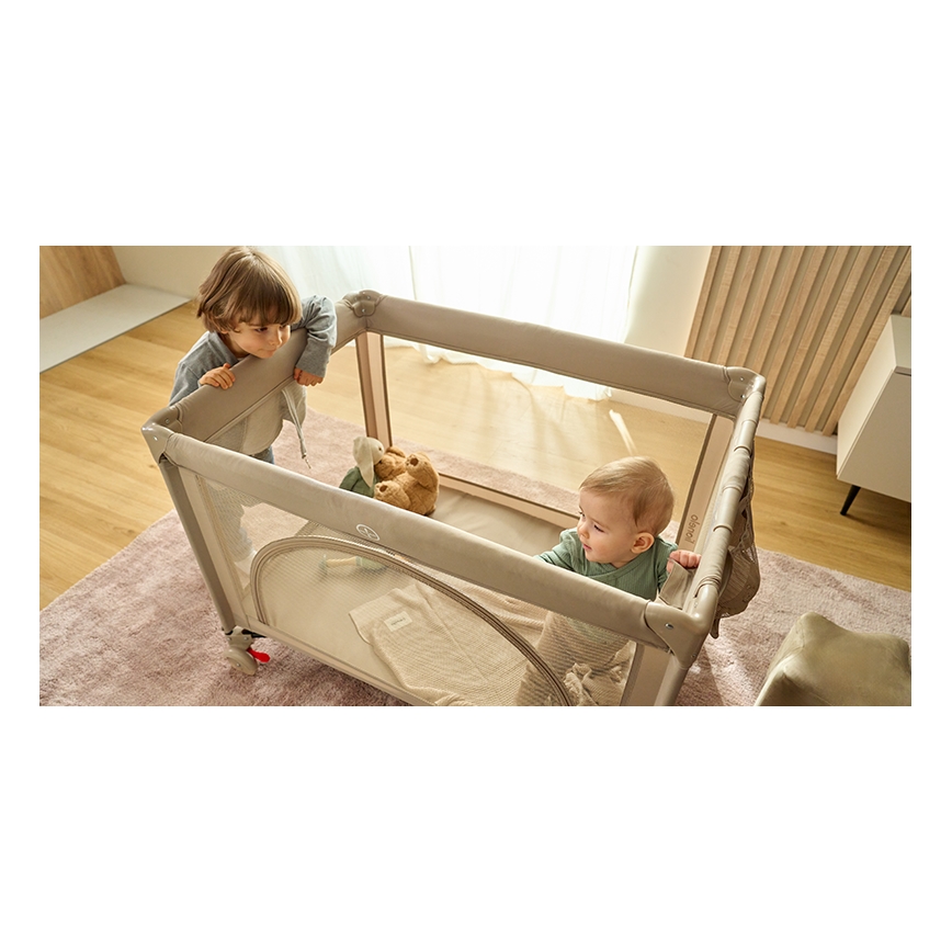 Lionelo - Reisebett LAURA Beige Sand