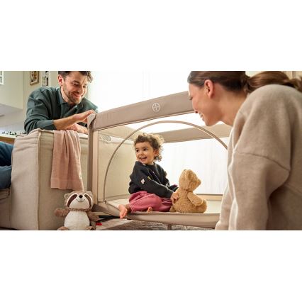 Lionelo - Reisebett LAURA Beige Sand