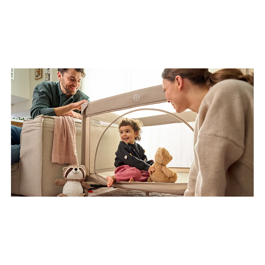 Lionelo - Reisebett LAURA Beige Sand