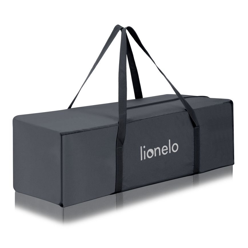 Lionelo - Reisebett LAURA Beton-Grau